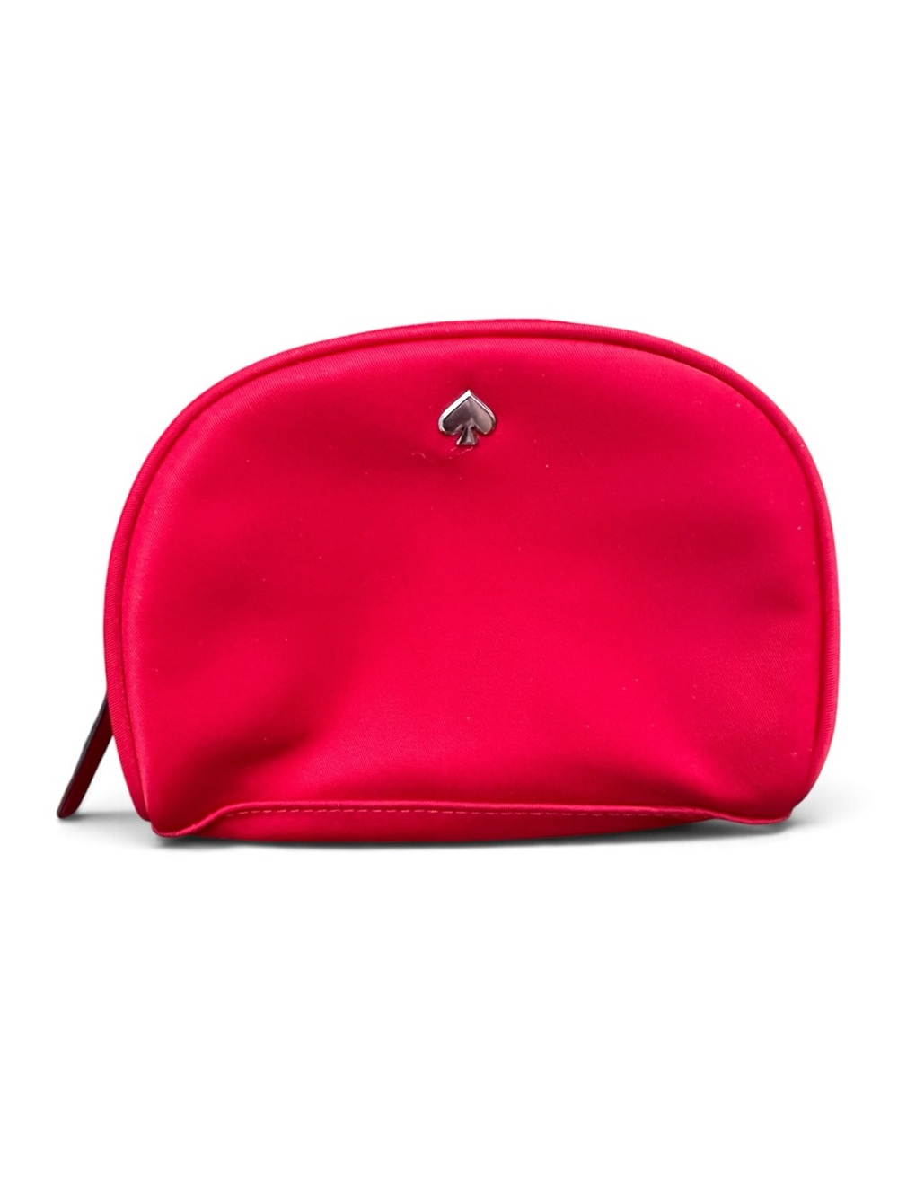 Kate Spade Bright Pink Dome Cosmetic Makeup Bag